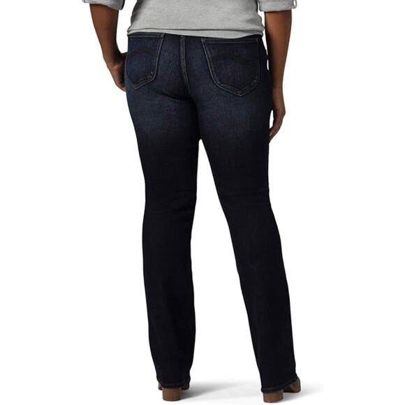 Riders by Lee Indigo Women's Midrise Bootcut Jean, Size 16 - Picture 2 of 10